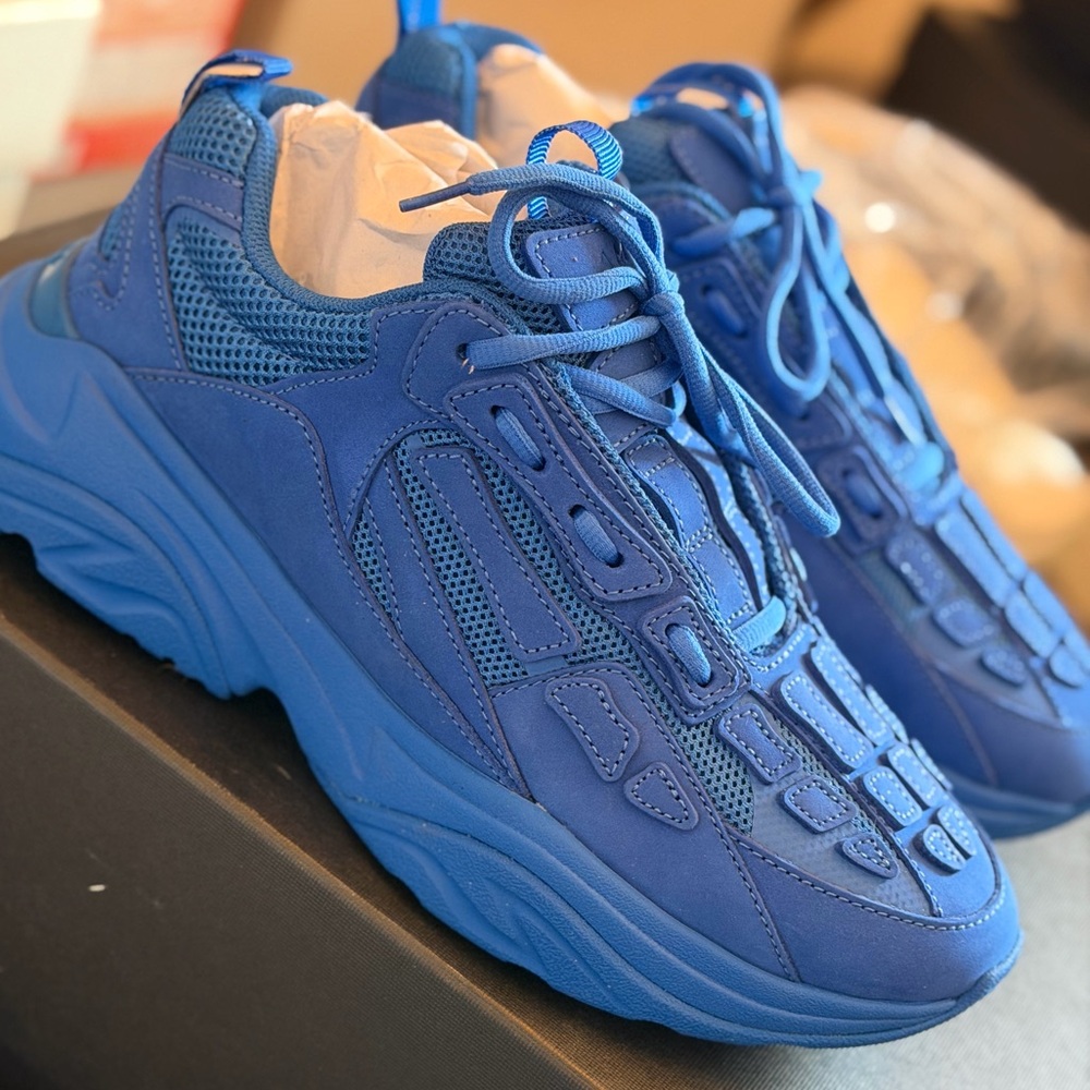AMIRI Royal blue BRAND NEW!! Bone Runner sneaker - Picture 5 of 13